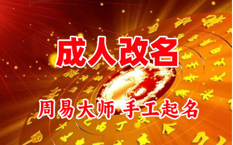 周口市成人改名-找大师一对一改名先分析后改名